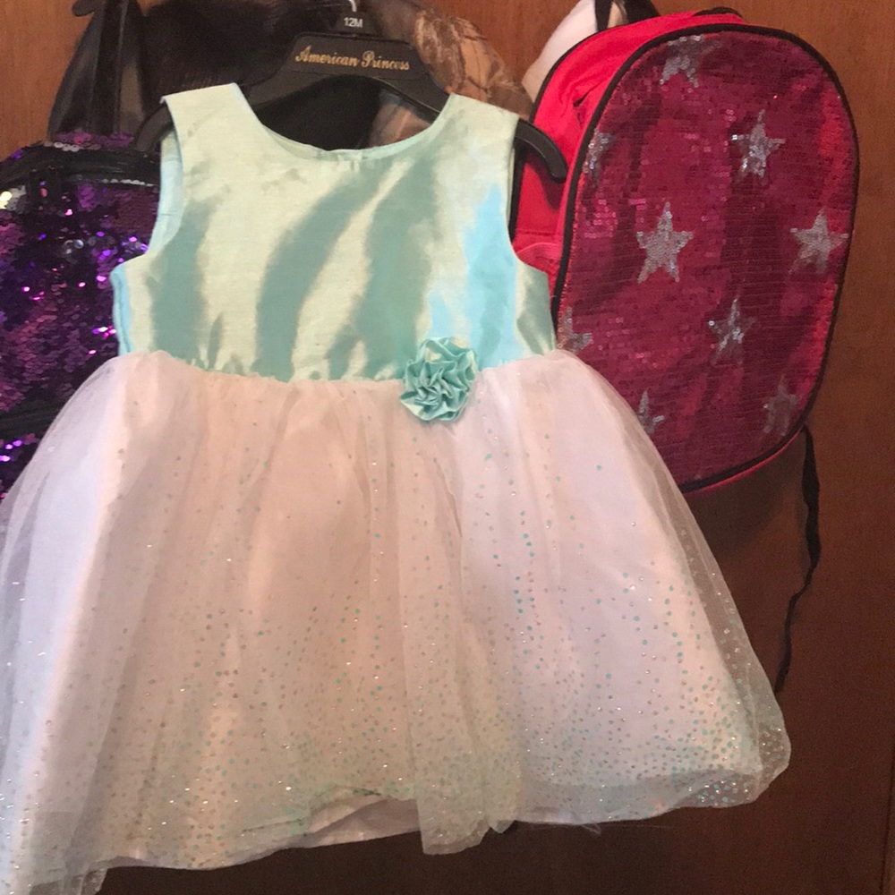 Real and white dress